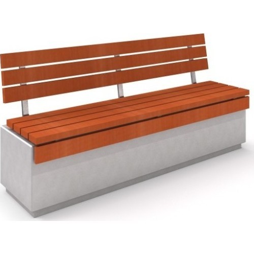 Concrete Bench Inter-Play Deco 1