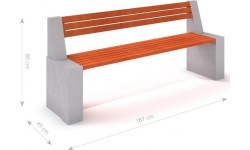 Concrete Bench Inter-Play Deco 9