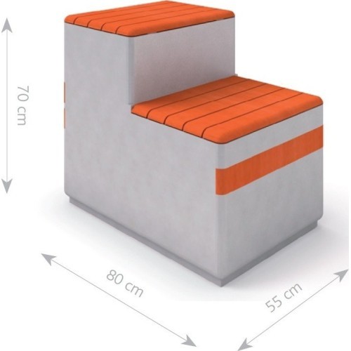 Betoninis suolas Inter-Play Deco 14
