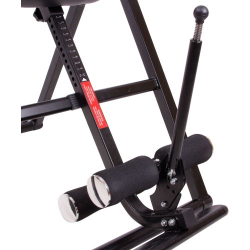 Heated inversion Table inSPORTline Inverso Heaty - Black