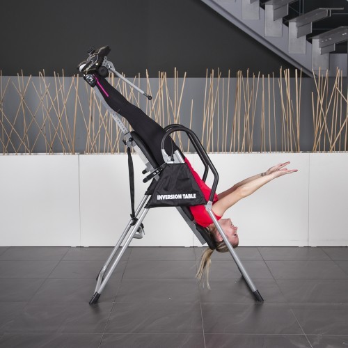 Inversinis stalas inSPORTline Inverso - Juoda