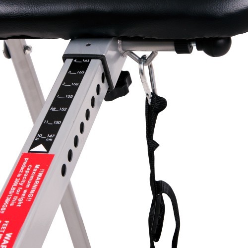 Inversion table inSPORTline Inverso - Black