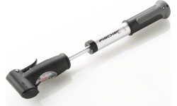FISCHER Mini Hand Pump AV/FV/DV with pressure gauge, aluminium, 25 cm