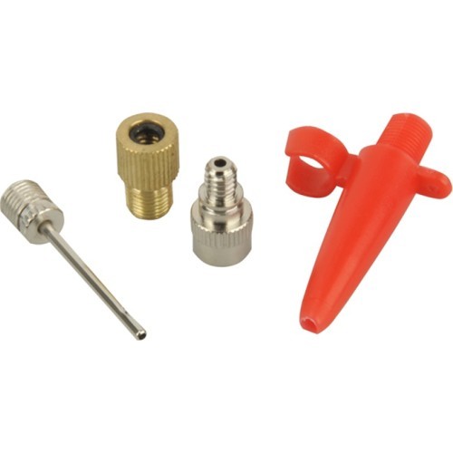 Fischer pump adapter set // 4 pieces: FV-DV, DV-FV, ball needle, air mattress