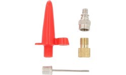 Fischer pump adapter set // 4 pieces: FV-DV, DV-FV, ball needle, air mattress
