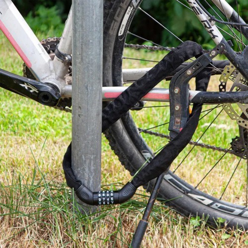 Fischer bike lock // chain, combination, 5 x 900 mm