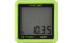 Велокомпьютер FISCHER Trend, 13 функций, проводной, с батарейкой (салатовый)