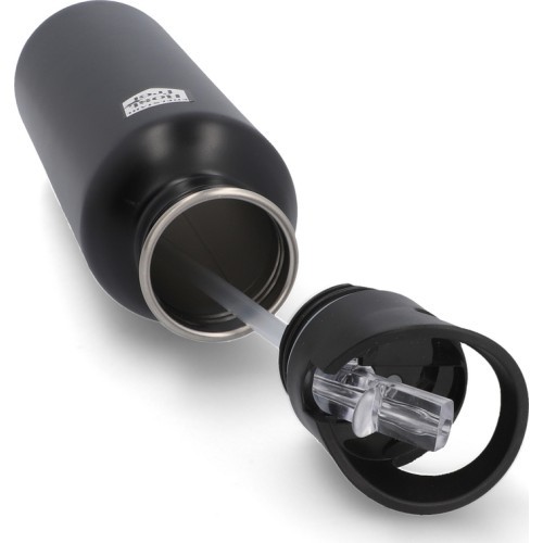 Fischer Water Bottle // 750 ml, stainless steel (black)