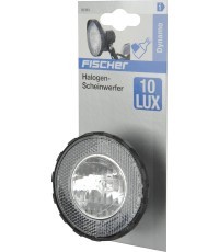 Передняя фара от динамо Fischer // 10 Lux, 6 В / 2,4 Вт