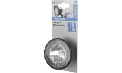 Priekinis žibintas nuo dinamos Fischer // 10 Lux, 6 V / 2,4 W