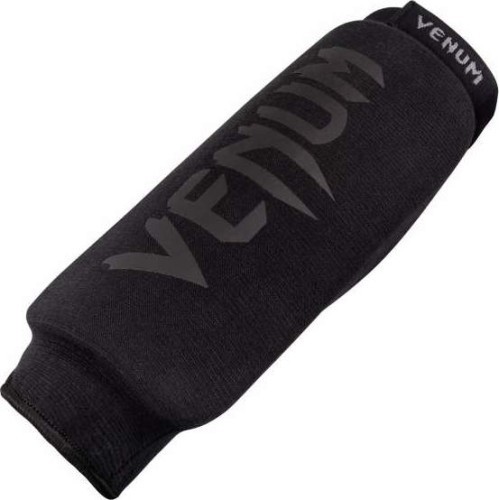 Venum Kontact blauzdų apsaugos be pėdos - juoda/juoda