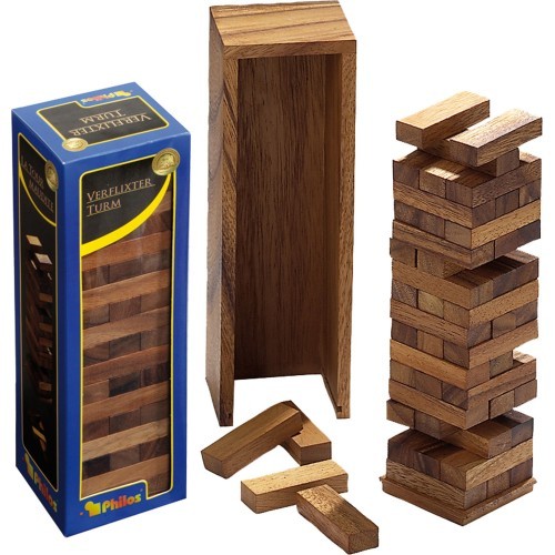 Игра Philos Tumbling Tower, 9,5x8,5x30,5 см