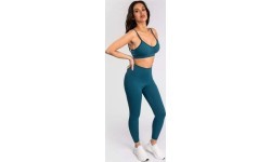 Venum x Demi moteriška sportinė liemenėlė, žydra