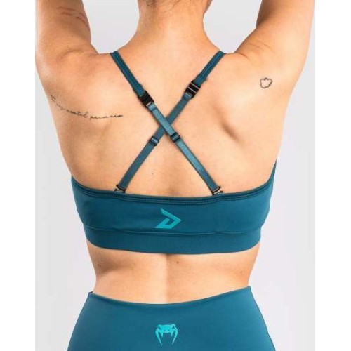 Venum x Demi moteriška sportinė liemenėlė, žydra