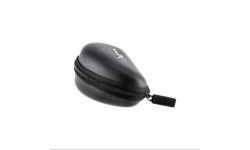 Wiley X Peak ACPEA06 grey, black-rimmed glasses.