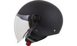 Motociklininko šalmas Cassida Handy matinis juodas/pilkas