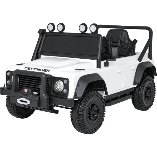 Электромобиль Land Rover Defender 110 SVX Concept белый