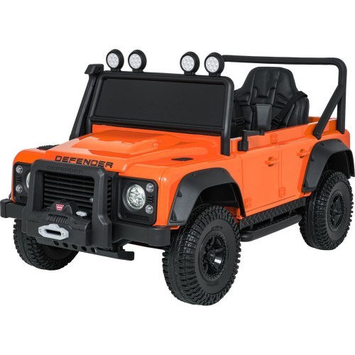 Электромобиль Land Rover Defender 110 SVX Concept, оранжевый