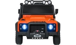 Elektromobilis Land Rover Defender 110 SVX Concept, oranžinis