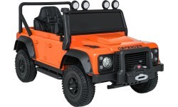 Elektromobilis Land Rover Defender 110 SVX Concept, oranžinis