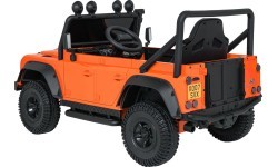 Электромобиль Land Rover Defender 110 SVX Concept, оранжевый