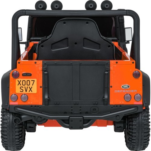 Elektromobilis Land Rover Defender 110 SVX Concept, oranžinis