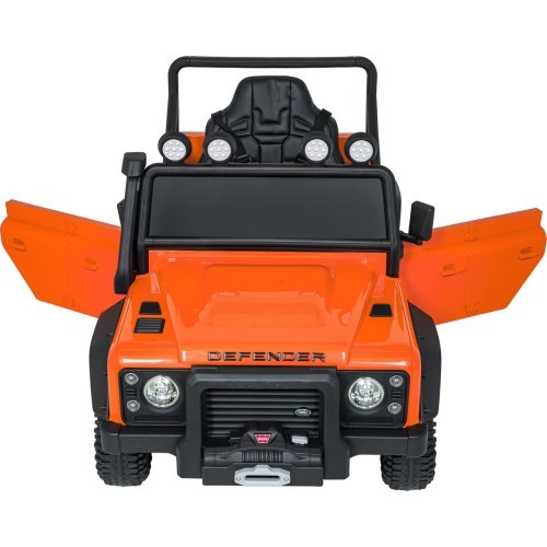 Elektromobilis Land Rover Defender 110 SVX Concept, oranžinis