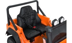 Elektromobilis Land Rover Defender 110 SVX Concept, oranžinis