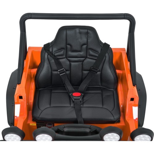 Elektromobilis Land Rover Defender 110 SVX Concept, oranžinis