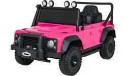 Детский электромобиль Land Rover Defender 110 SVX Concept, розовый