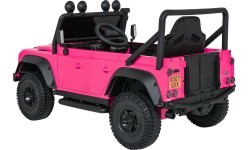 Детский электромобиль Land Rover Defender 110 SVX Concept, розовый