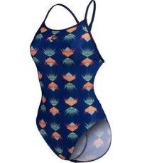 Moteriškas maudymosi kostiumėlis Desert Vibes Booster Back Navy-Navy 34 - 750