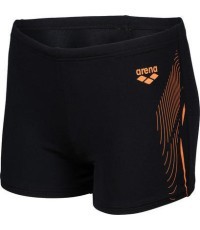 B Swim Short Graphic Black-N 10-11 - 530