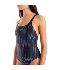 Moteriškas maudymosi kostiumėlis Hyacinth Swim Pro Back, juodas, 36 - 500