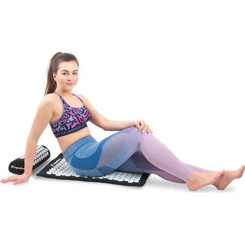 Massage set inSPORTline Alavea II - Mocha mousse-růžová