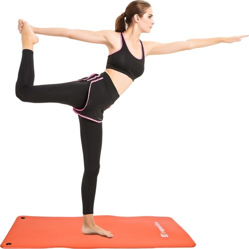Mankštos kilimėlis inSPORTline Aero Advance 120 x 60 cm - Mentolinė-pilka