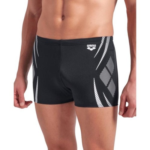 Maudymosi šortai M Poseidonia Swim Short Black-White 100 - 501