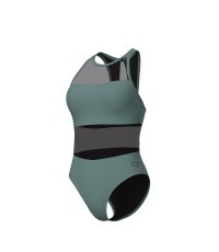 W Mesh Panels Vent Back Sage 38 - 600