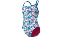 W Arena Multi Camo Swimsuit Challenge Back Blue River 32 - 810
