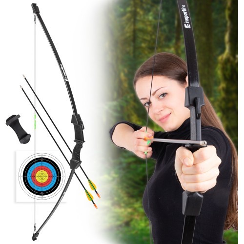 Лучный набор inSPORTline Hizza 15 lbs - Чёрный