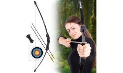 Lankininkystės rinkinys inSPORTline Hizza 15 lbs - Juoda