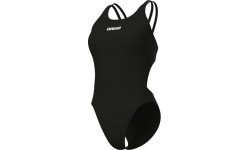 Купальник W Tech Multi однотонный, чёрно-белый 32 - 501