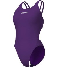 Moteriškas maudymosi kostiumėlis Tech Multi Solid Plum-White 32 - 901