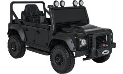 Электромобиль Land Rover Defender 110 SVX Concept, чёрный