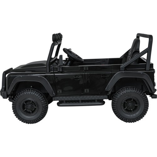 Elektromobilis Land Rover Defender 110 SVX Concept, juodas