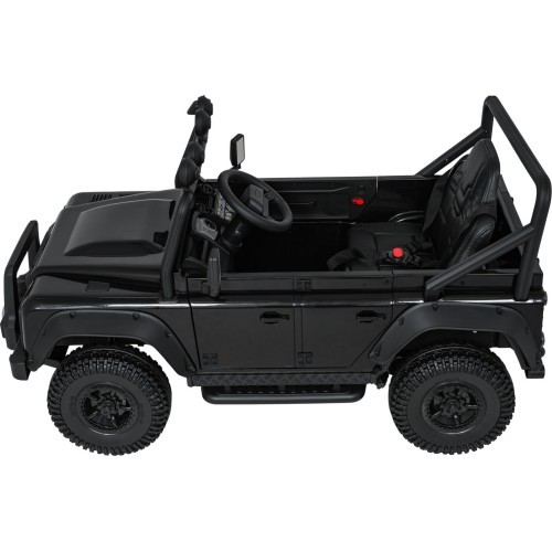 Elektromobilis Land Rover Defender 110 SVX Concept, juodas