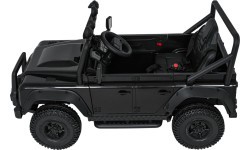 Elektromobilis Land Rover Defender 110 SVX Concept, juodas
