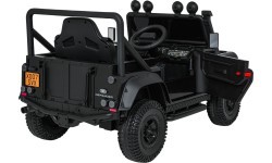 Elektromobilis Land Rover Defender 110 SVX Concept, juodas