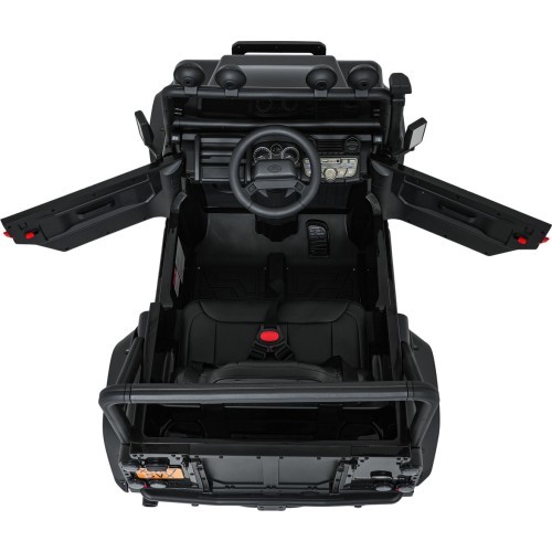 Elektromobilis Land Rover Defender 110 SVX Concept, juodas