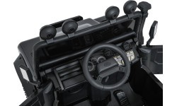 Электромобиль Land Rover Defender 110 SVX Concept, чёрный
